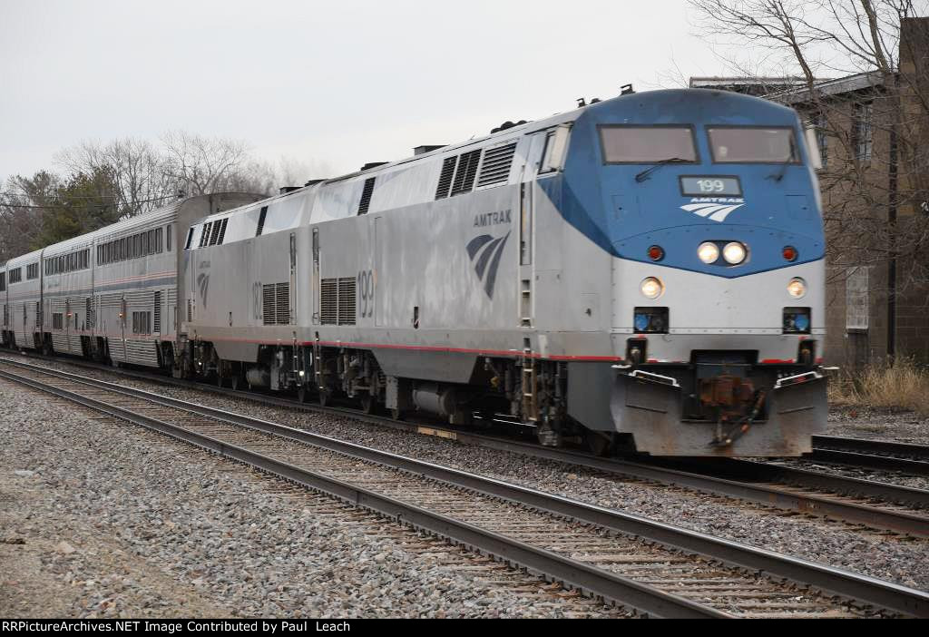 "Southwest Chief" races west